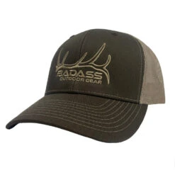 Badass Outdoor Gear Elk Shed Trucker Hat 24 Badass Outdoor Gear Elk Shed Trucker Hat -Archer's Haven ElkBrown Tan
