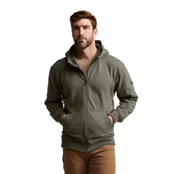 Sitka Essential Full Zip Hoody -Archer's Haven IMG SITKA ED 600220 HEM Essential Full Zip Hoody Hemlock Green 592p Studio 01461