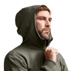 Sitka Essential Full Zip Hoody -Archer's Haven IMG SITKA ED 600220 HEM Essential Full Zip Hoody Hemlock Green 592p Studio 01492
