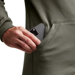 Sitka Essential Full Zip Hoody -Archer's Haven IMG SITKA ED 600220 HEM Essential Full Zip Hoody Hemlock Green 592p Studio 01506