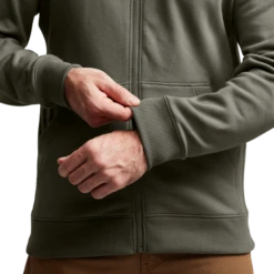 Sitka Essential Full Zip Hoody -Archer's Haven IMG SITKA ED 600220 HEM Essential Full Zip Hoody Hemlock Green 592p Studio 01514