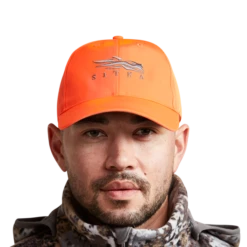 Sitka Ballistic Cap -Archer's Haven Img SITKA WT 2021 90083 BL Mens Ballistic Cap Blaze Orange Studio 1522