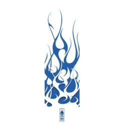 Bohning Arrow Wraps 4” -Archer's Haven bohning arrow wraps 4 blue flame standard up to 1964 arrows 756