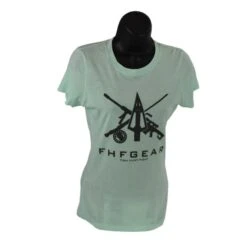 FHF Ladies Tee -Archer's Haven fhf ladies tee seafoam medium clothing 693