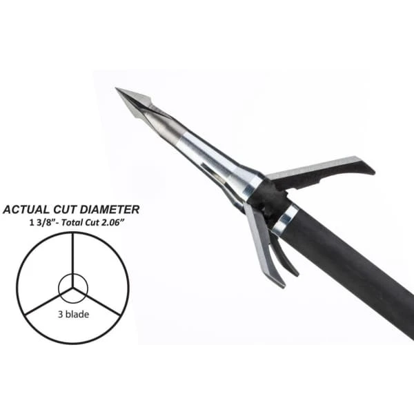 Grim Reaper Pro Series Mechanical Broadhead 7 Grim Reaper Pro Series Mechanical Broadhead - Image 5