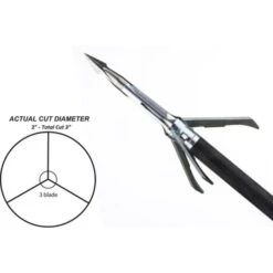 Grim Reaper Pro Series Mechanical Broadhead 15 Grim Reaper Pro Series Mechanical Broadhead -Archer's Haven grim reaper pro series mechanical broadhead whitetail special 100 grain 3 blade arrows 643