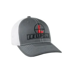 Leupold Reticle Trucker Hat -Archer's Haven leupold reticle trucker hat gray clothing 671