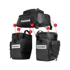 Rambo Triple Accessory Bag -Archer's Haven rambo triple accessory bag gear 795